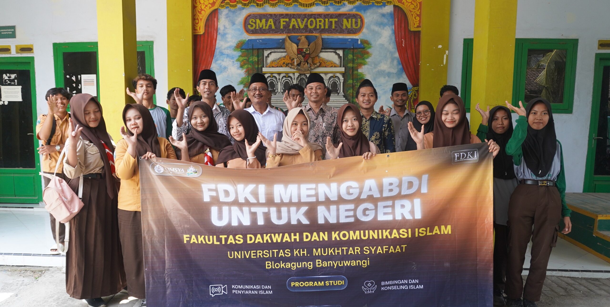 FDKI Uimsya Mengabdi, Ajak Siswa Kenali Diri dan Cerdas Bermedia